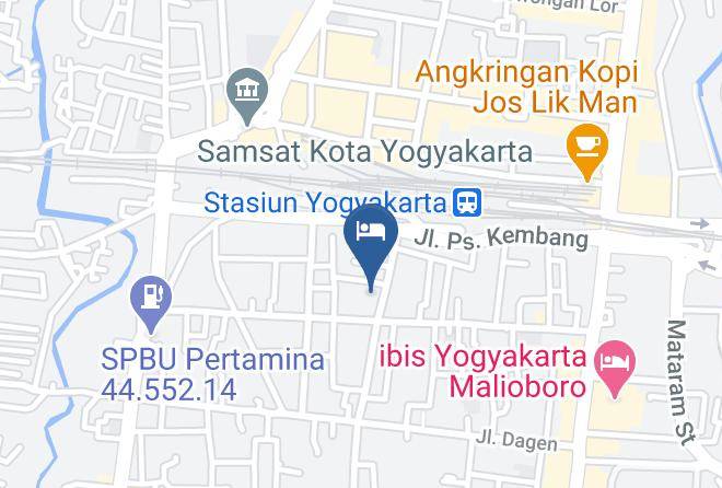 Kota Yogyakarta - Prima In Hotel Maps