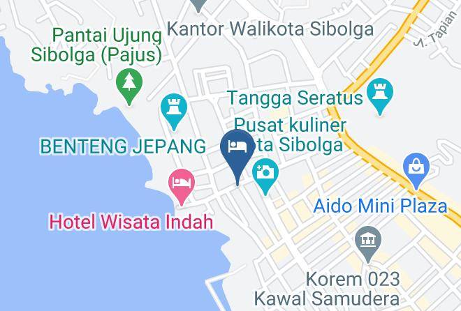 Kota Sibolga - Prima Indah Hotel Maps