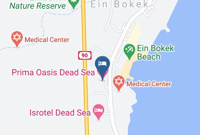 En Boqeq - Prima Oasis Dead Sea Maps