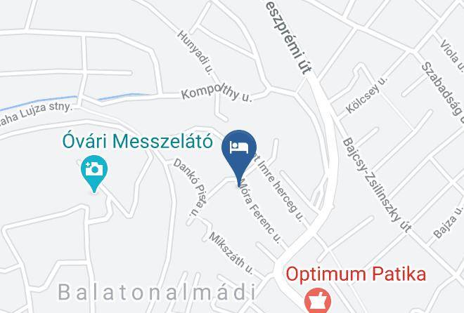 Balatonalmadi - Prima Porta Vendeghaz Maps