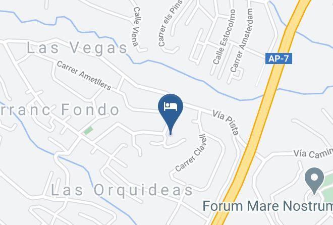 Alicante - Primavera Bed And Breakfast Maps
