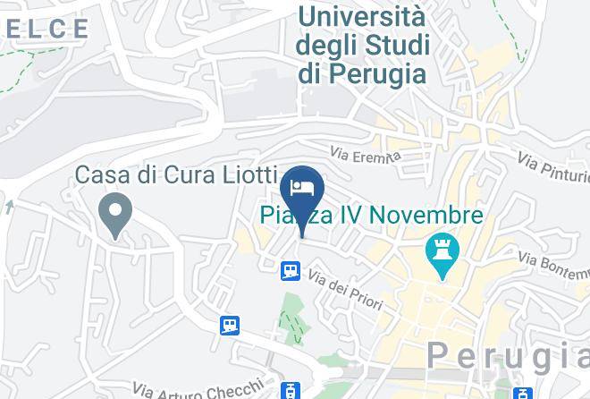 Perugia - Primavera Mini Hotel Maps