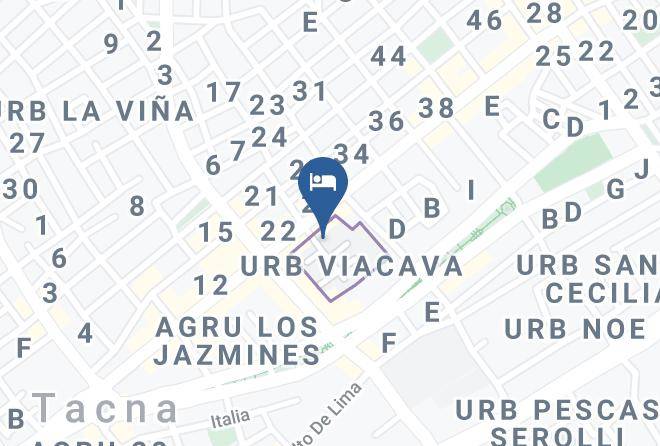 Tacna - Primavera Plaza Hotel Maps