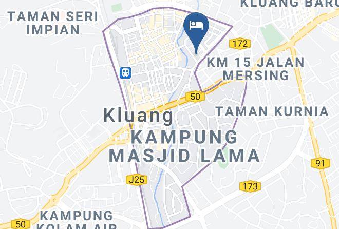 Keluang - Prime City Hotel Maps