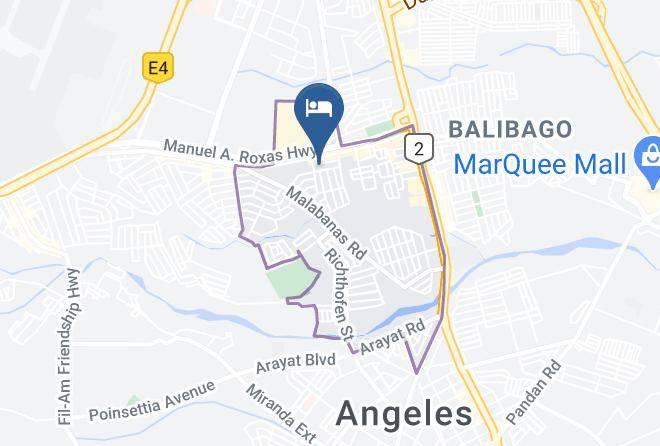 Pampanga - Prime City Hotel Maps