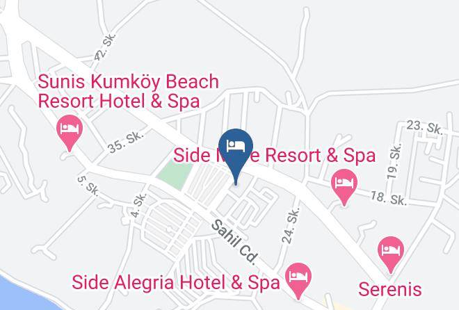 Manavgat - Dream Family Club Maps