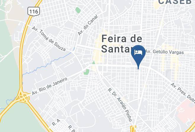 Feira De Santana - Prime Hotel Maps