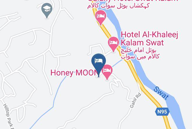 Peshawar - Prime Hotel Kalam Maps