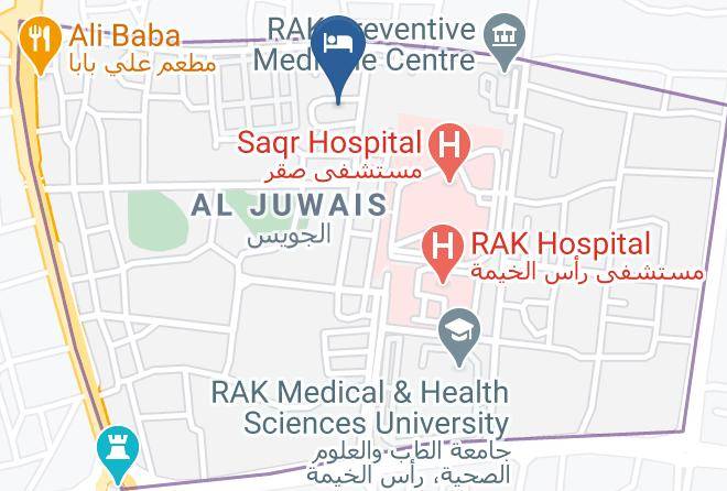 North Ras Al Khaimah - Prime Hotel Ras Al Khaimah Maps