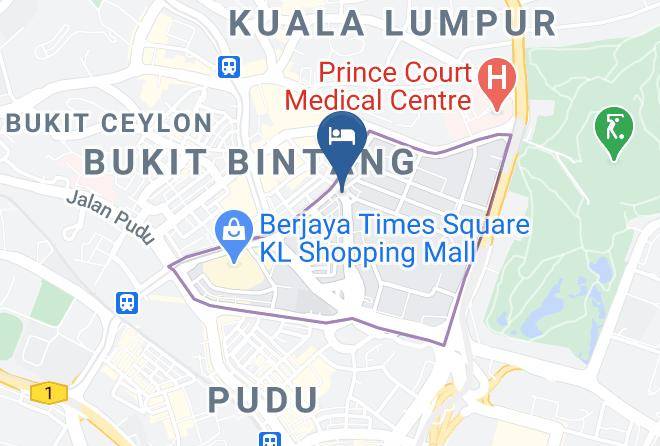 Kuala Lumpur - Prime Hotel Trx Tower Maps
