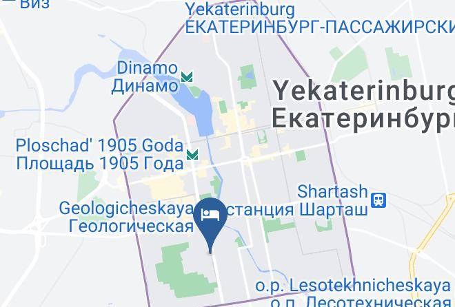 Yekaterinburg - Prime Inn Maps