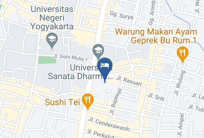 Sleman - Prime Plaza Hotel Jogjakarta Maps