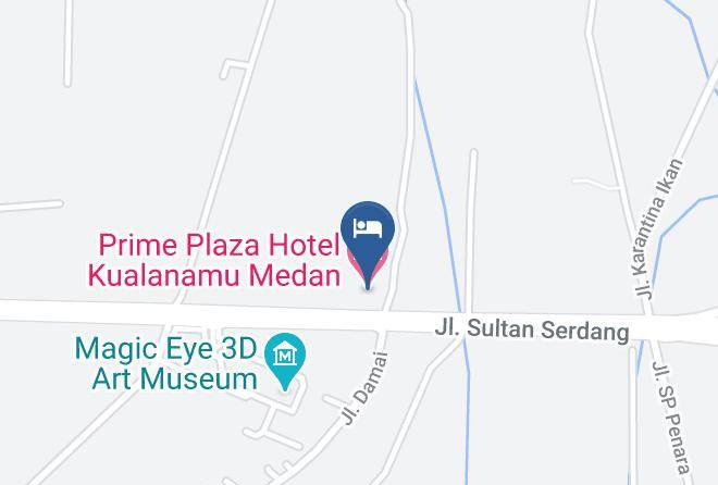 Deli Serdang Regency - Prime Plaza Hotel Kualanamu Medan Maps