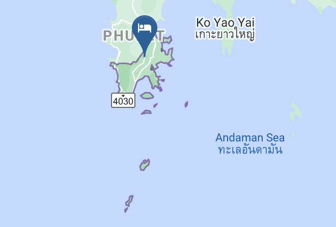 Prime Town Posh & Port Hotel Phuket Map