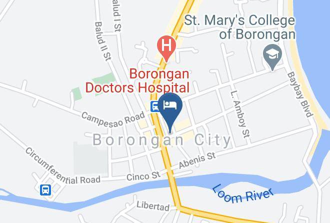 Eastern Samar - Primea Hotel Maps