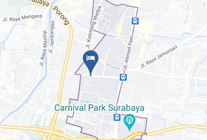 Kota Surabaya - Primebiz Hotel Surabaya Maps