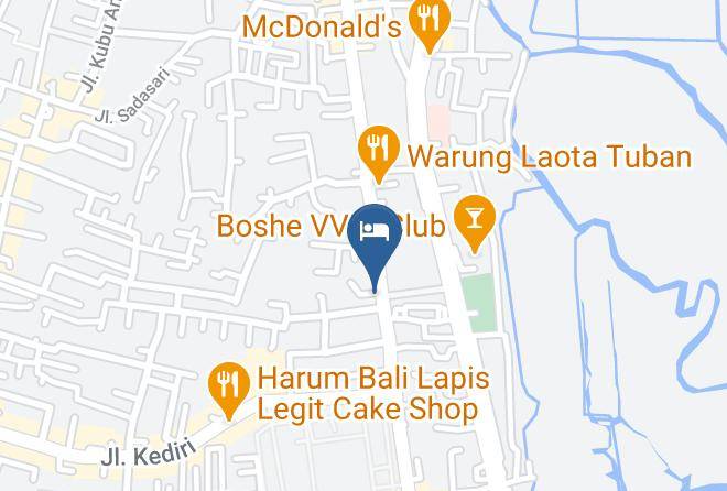 Badung Regency - Primebiz Hotel Kuta Maps