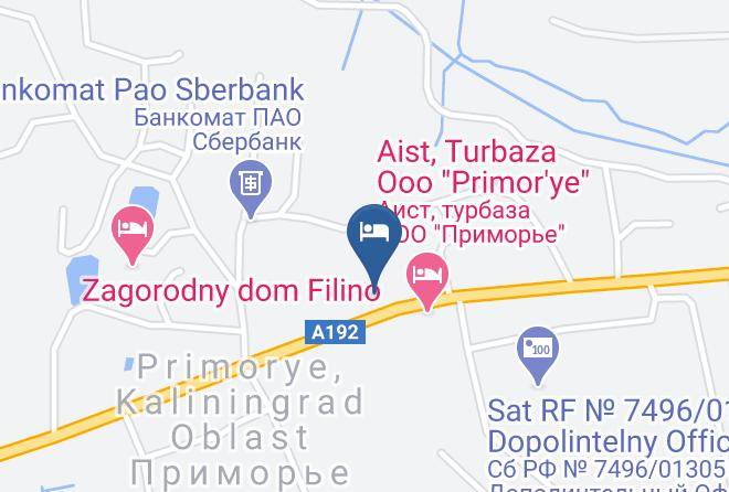 Svetlogorsky District - Primorye Hotel Maps