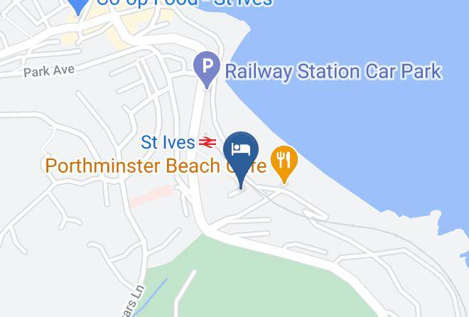 Cornwall - Primrose Valley Hotel Maps