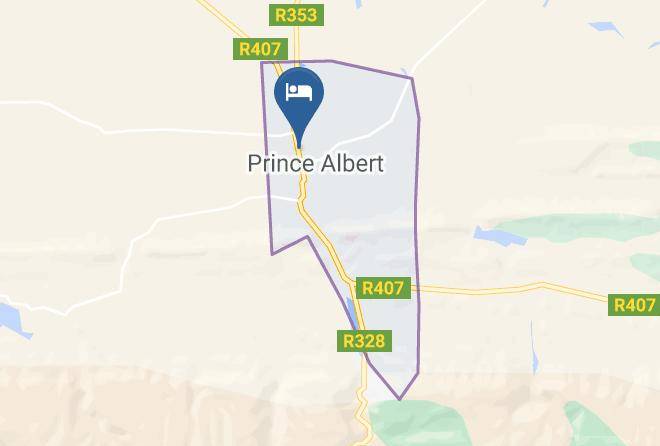 Central Karoo - Prince Albert Country Store And Stay Maps