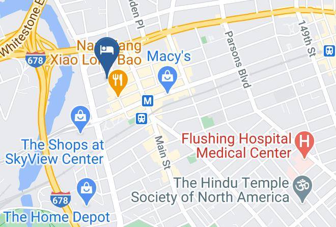 Queens - Prince Flushing Hotel Maps