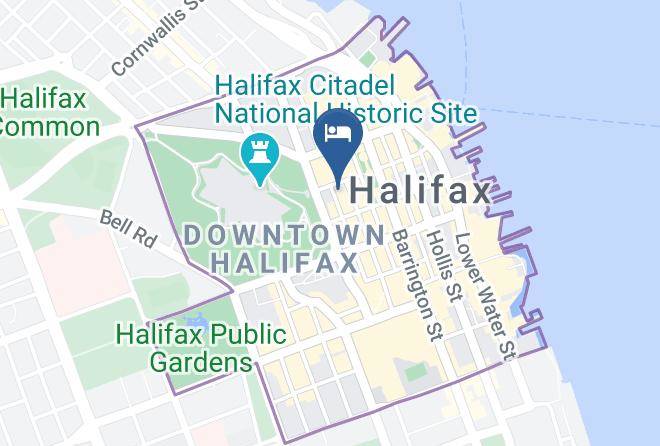 Halifax - The Prince George Hotel Halifax Maps