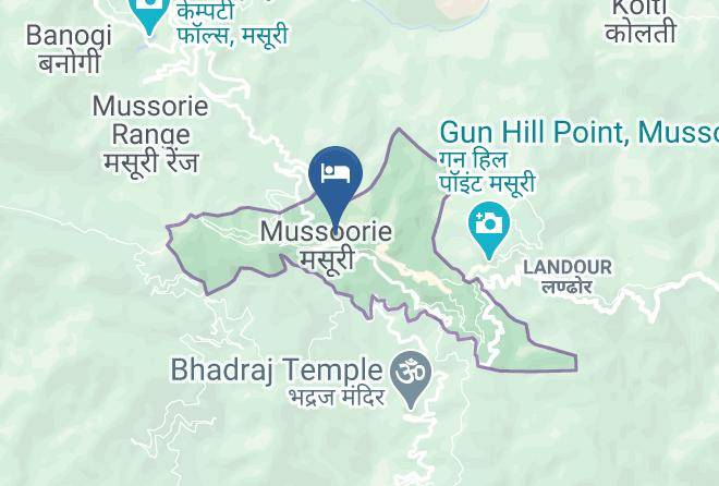 Mussoorie - Prince Hotel Maps