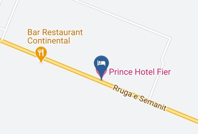 Fier - Prince Hotel Fier Maps