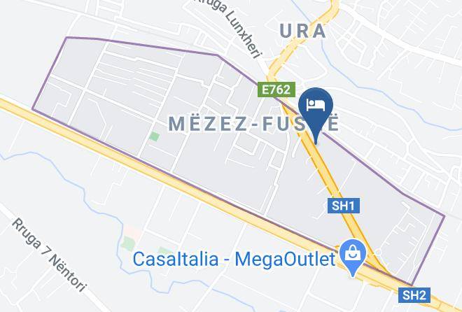 Tirana - Prince Hotel Maps