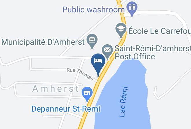 Les Laurentides Regional County Municipality - Prince Hotel Maps