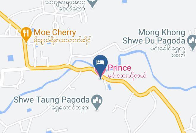 Sittwe - Prince Hotel Maps