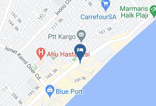 Marmaris - Reis Maris Hotel Maps