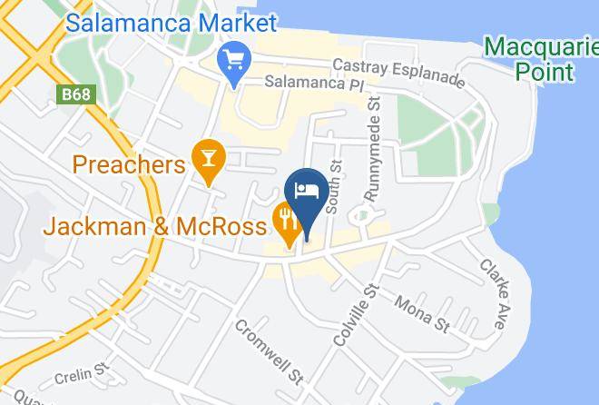 Hobart - Prince Of Wales Hotel Maps