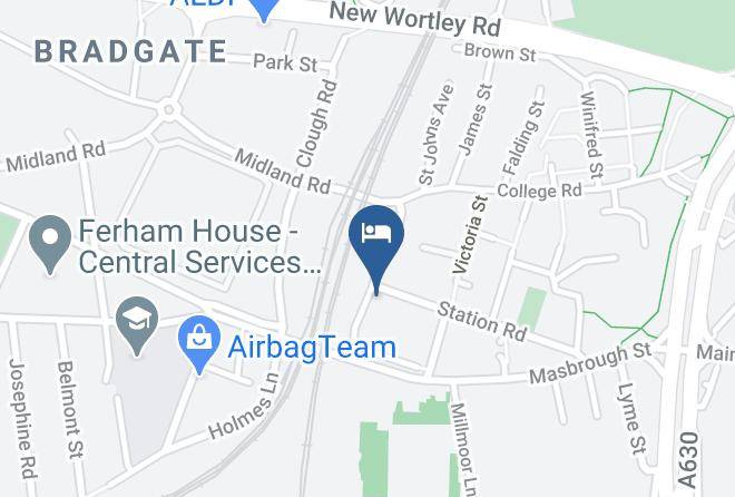 Rotherham - Prince Of Wales Hotel Maps