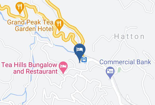 Kandy - Prince Palace Hotel Maps