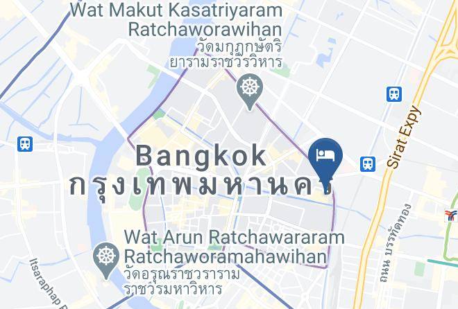 Phra Nakhon - Prince Palace Hotel Maps