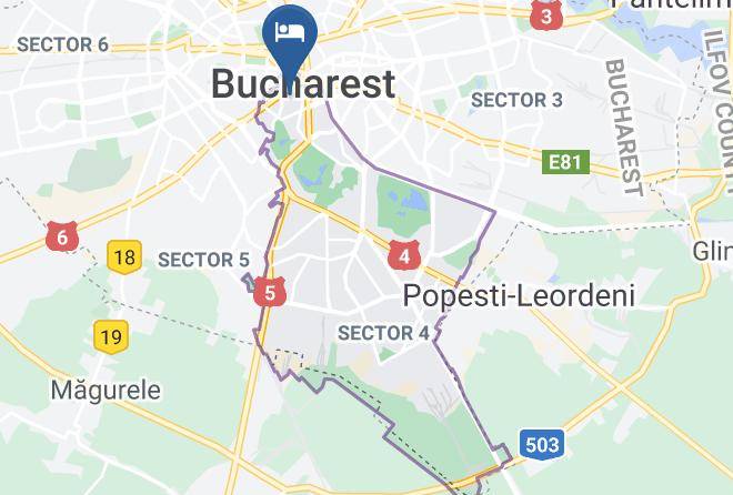 Bucharest - Bookrest Residence Maps