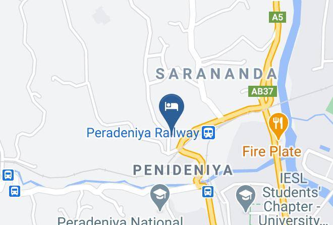 Kandy - Prince Royal Resort Kandy Maps