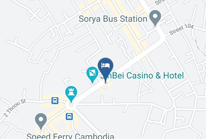Preah Sihaknuk Town - Prince Times Hotel Maps