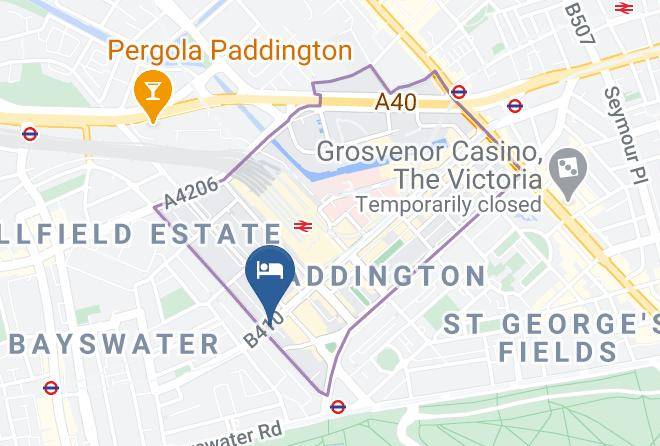 London - Prince William Hotel Maps