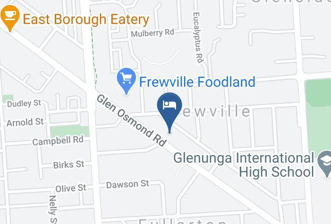 Burnside - Frewville Motor Inn Maps