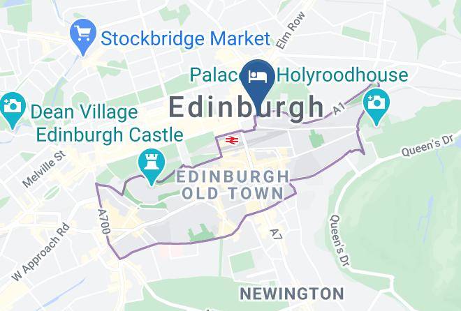 Edinburgh City - Princes Street Suites Maps