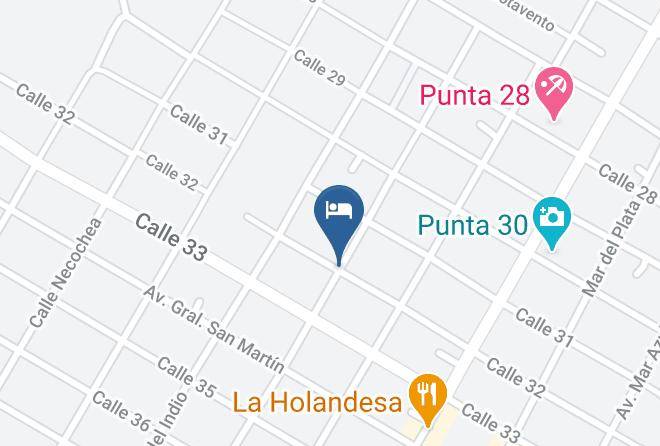 Villa Gesell - Princesas Del Mar Maps