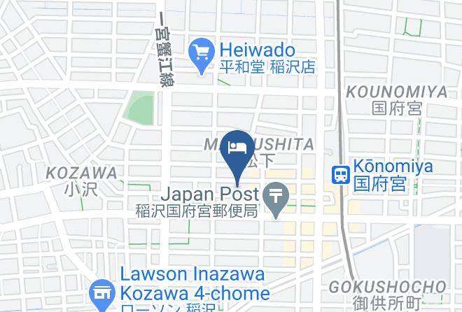 Inazawa City - Princess Court Hotel Maps