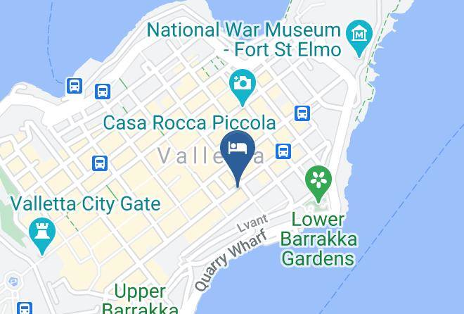Valletta - Princess Elena Maps