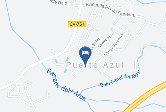 Princess Garden Resort Map