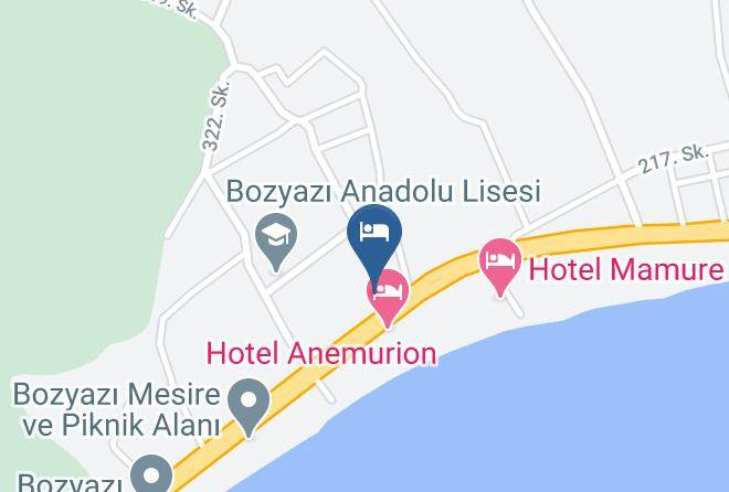 Princess Hotel Mersin Map
