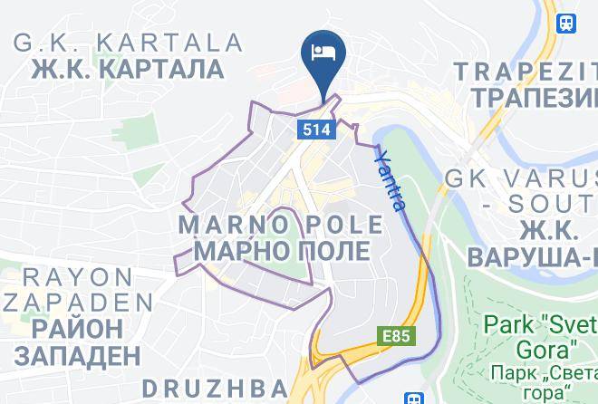 Veliko Tarnovo - Princess Hotel Maps