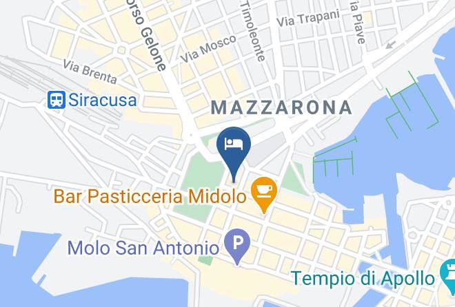 Syracuse - Princess Mafalda Di Savoia Maps