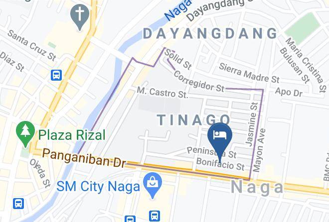 Camarines Sur - Princess Magdalena Dormtel Maps